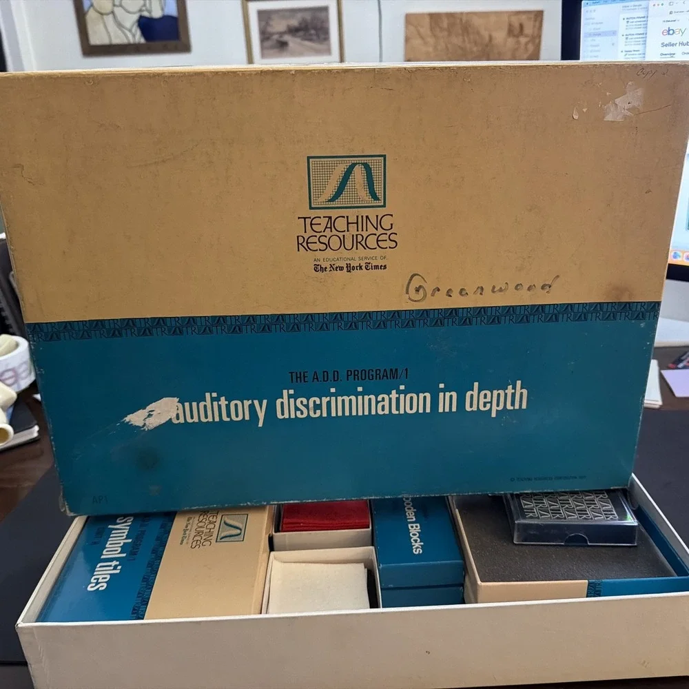 Vintage Teaching Resources Auditory Discrimination in Depth Program